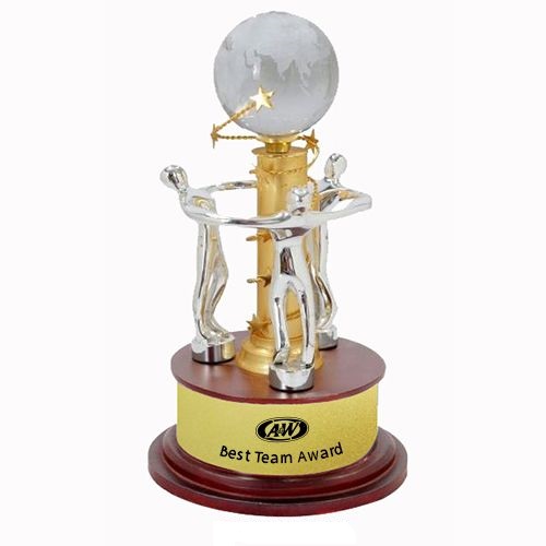 Team work trophy