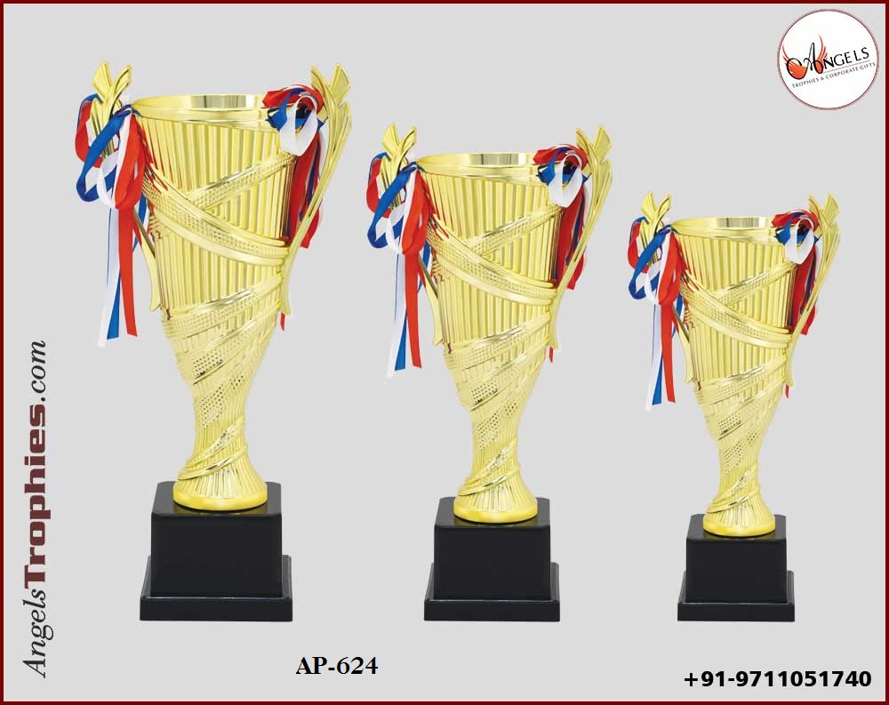 fibre golden cup with base