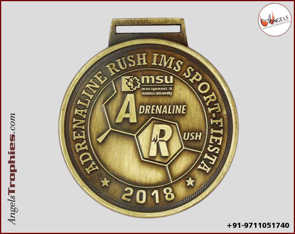 Customised Medal with round Bronze