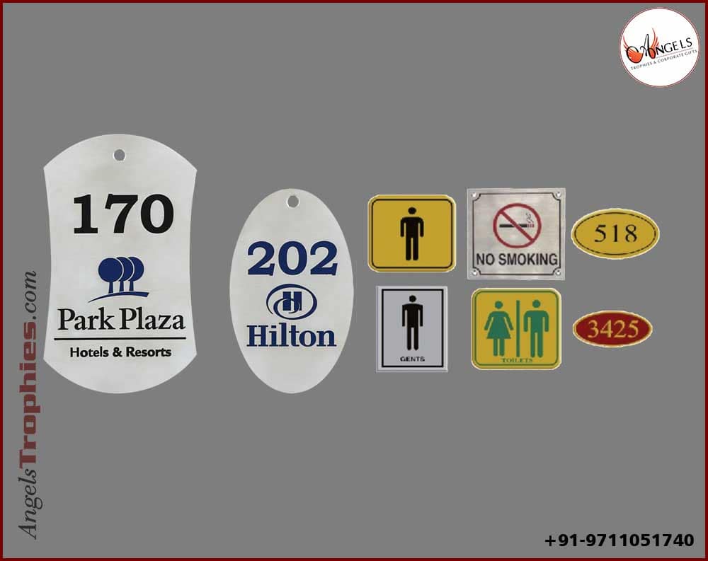 Metal Name Plates with printing