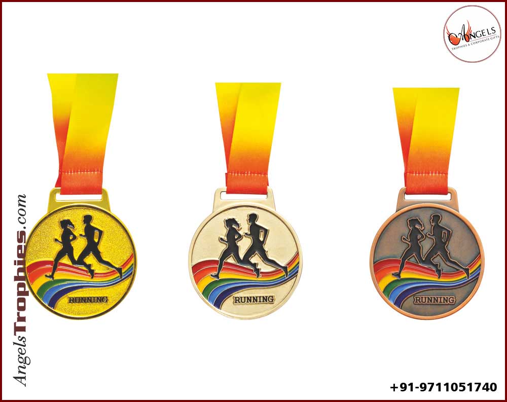 Marathon Medal customised bronze
